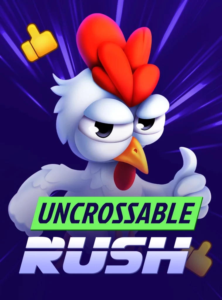 Uncrossable Rush λογότυπο κουλοχέρη.
