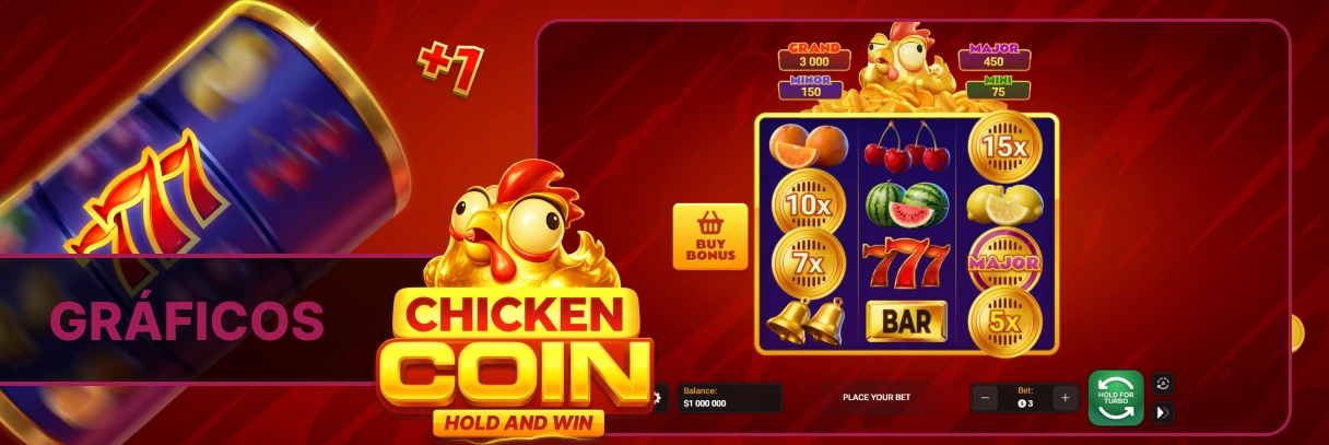 Chicken Coin Γραφικά.