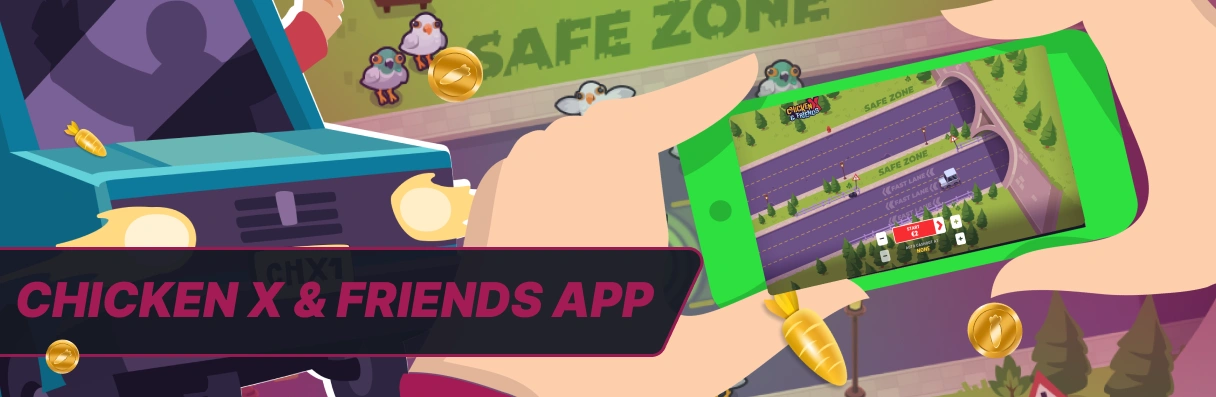Εφαρμογή για κινητά Chicken X & Friends.