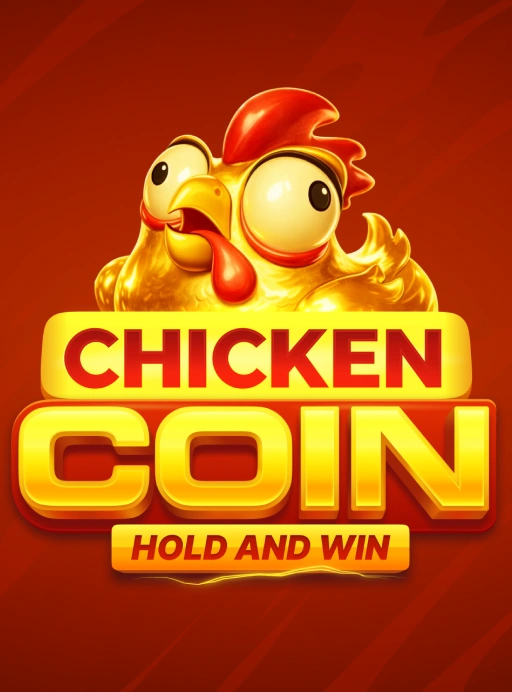 Κάθετο πανό Chicken Coin.